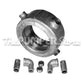 Vacutrux 4" Heated Collar - Female NPT x Female NPT