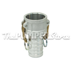 Part C 2" Domestic Camlock Fitting - Dixon/Bayco (Female Camlock x Hose Shank) - Aluminum