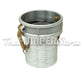 Part C 6" Domestic Camlock Fitting - Dixon/Bayco (Female Camlock x Hose Shank) - Aluminum