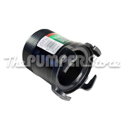 3" Rotating Rigid Sewer Pipe Adaptor - MNPT x Bayonet Hook