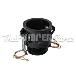 Part B 2" Glass-Filled Polypropylene Camlock Fitting - Dixon (Female Camlock x Male NPT)