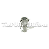 Part C 1" Global Camlock Fitting - Dixon/Bayco (Female Camlock x Hose Shank) - Aluminum