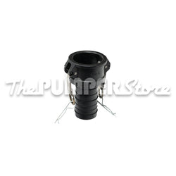 Part C 2" Glass-Filled Polypropylene Camlock Fitting - Dixon (Female Camlock x Hose Shank)