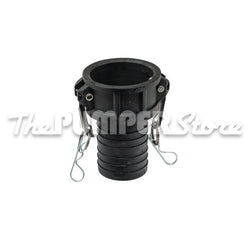Part C 3" Glass-Filled Polypropylene Camlock Fitting - Dixon (Female Camlock x Hose Shank)