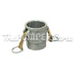 Part D 2" Domestic Camlock Fitting - Dixon/Bayco (Female Camlock x Female NPT) - Aluminum