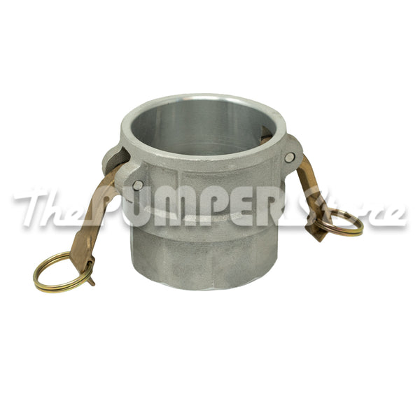 Part D 3" Domestic Camlock Fitting - Dixon/Bayco (Female Camlock x Female NPT) - Aluminum