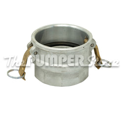 Part D 4" Domestic Camlock Fitting - Dixon/Bayco (Female Camlock x Female NPT) - Aluminum