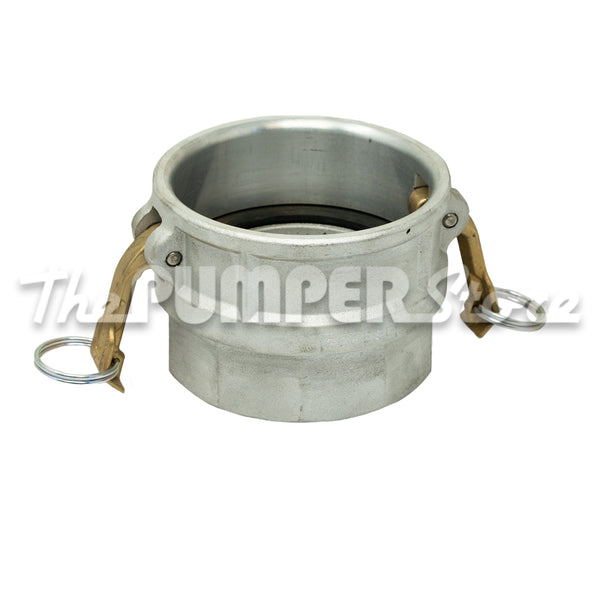 Part D 4" Domestic Camlock Fitting - Dixon/Bayco (Female Camlock x Female NPT) - Aluminum