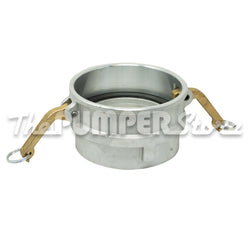 Part D 6" Domestic Camlock Fitting - Dixon/Bayco (Female Camlock x Female NPT) - Aluminum