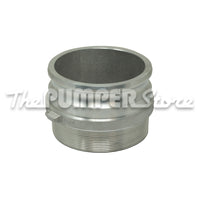 Part F 6" Domestic Camlock Fitting - Dixon/Bayco (Male NPT x Male Camlock) - Aluminum