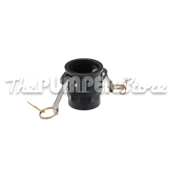 Part D 1.5" Glass-Filled Polypropylene Camlock Fitting - Dixon (Female Camlock x Female NPT)