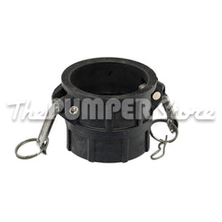 Part D 3" Glass-Filled Polypropylene Camlock Fitting - Dixon (Female Camlock x Female NPT)