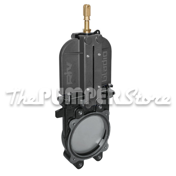 RIV Gladio Brand FLG x FLG 6 Inch Cast Iron Stem Valve