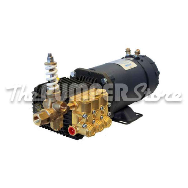 12V Electric High Pressure Washdown Pump w/ Unloader Valve