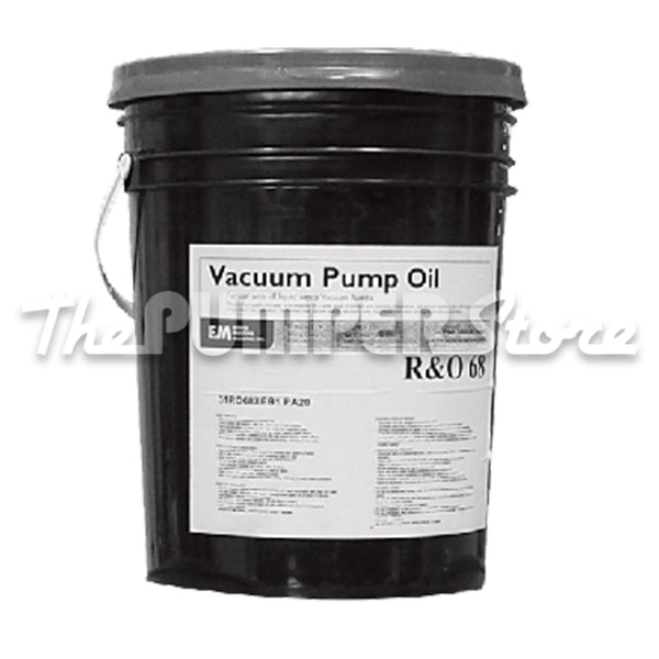 Vacuum Pump Oil Type 68 5 Gallons For Vacuum Pumps Over 220CFM